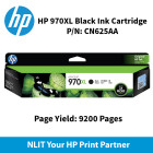 HP 970XL Black Ink Cartridge 9200pgs CN625AA